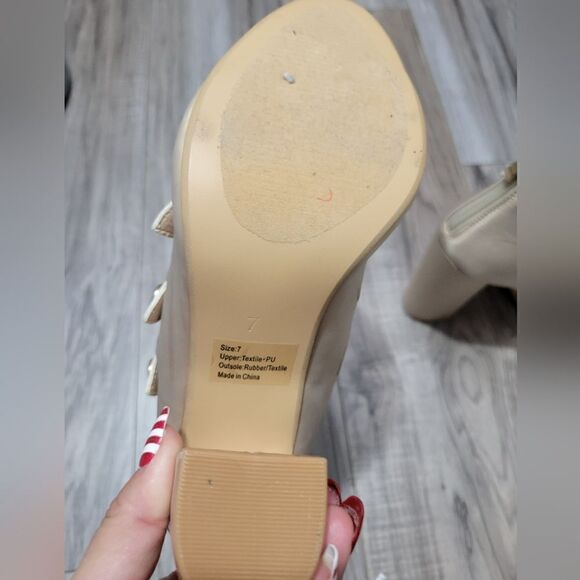 Olivia Miller Northfolk Women's High Heel Sandals Sz 7 - Picture 9 of 16